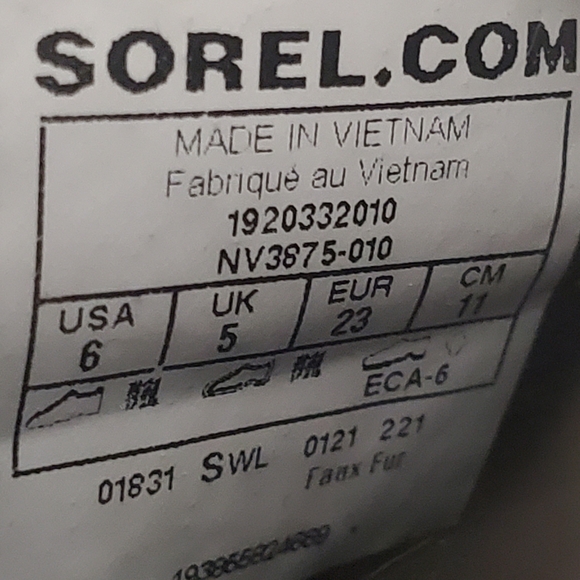 SOREL TODDLER Unisex WHITNEY STRAP BOOT - Picture 7 of 7